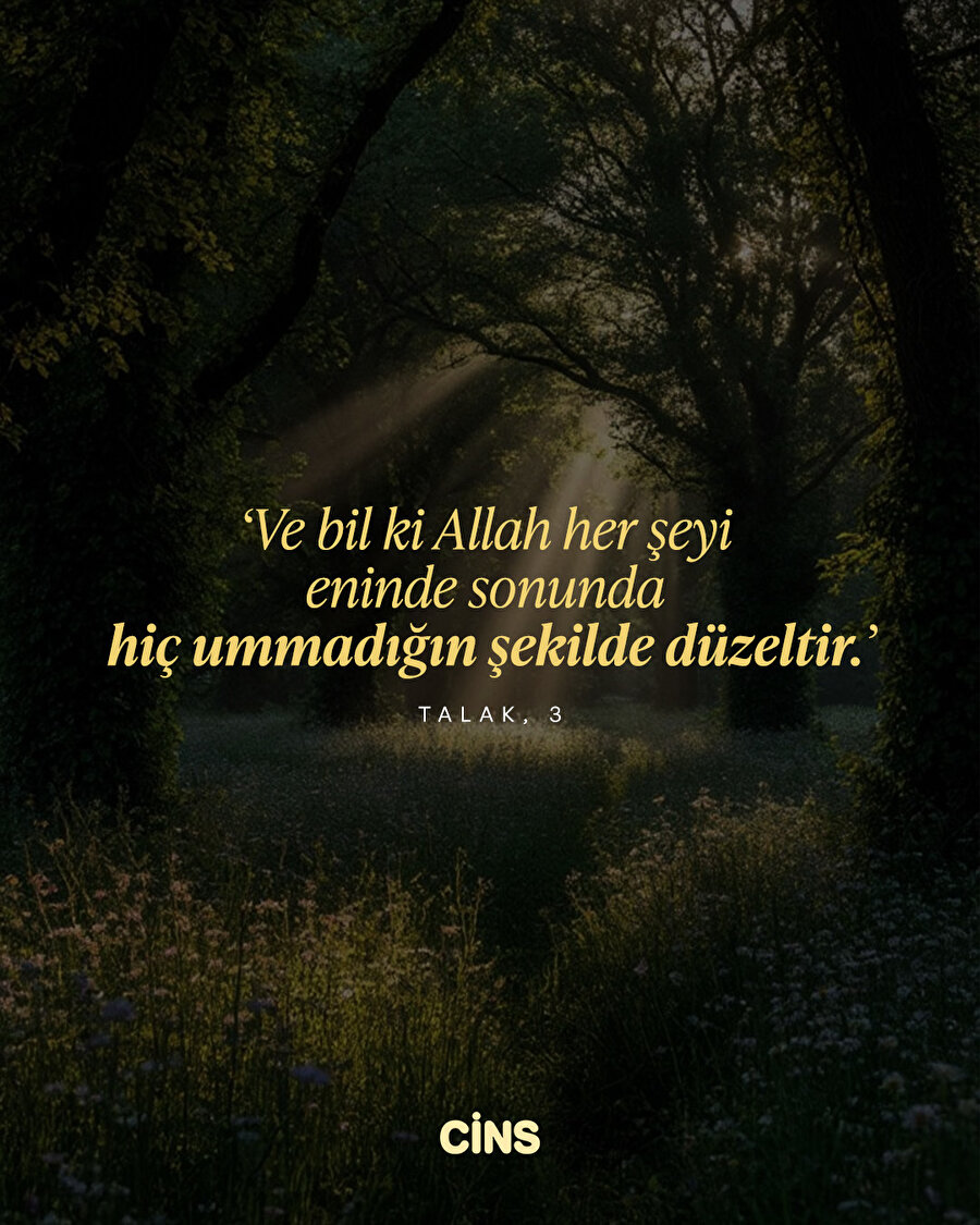 Her şeyin gizli bir vakti var 🌱