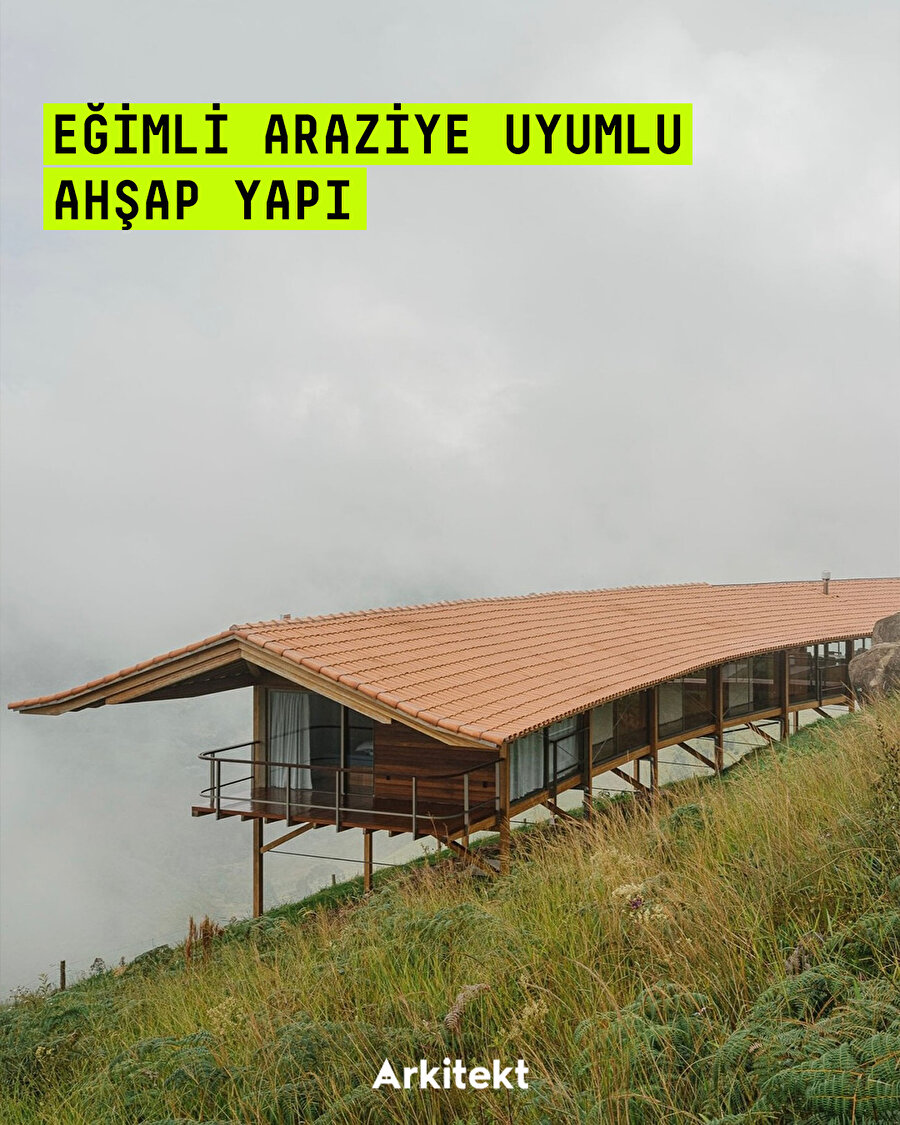 Fazenda Bocaina projesi, Brezilya’da eğimli bir arazide yükseliyor