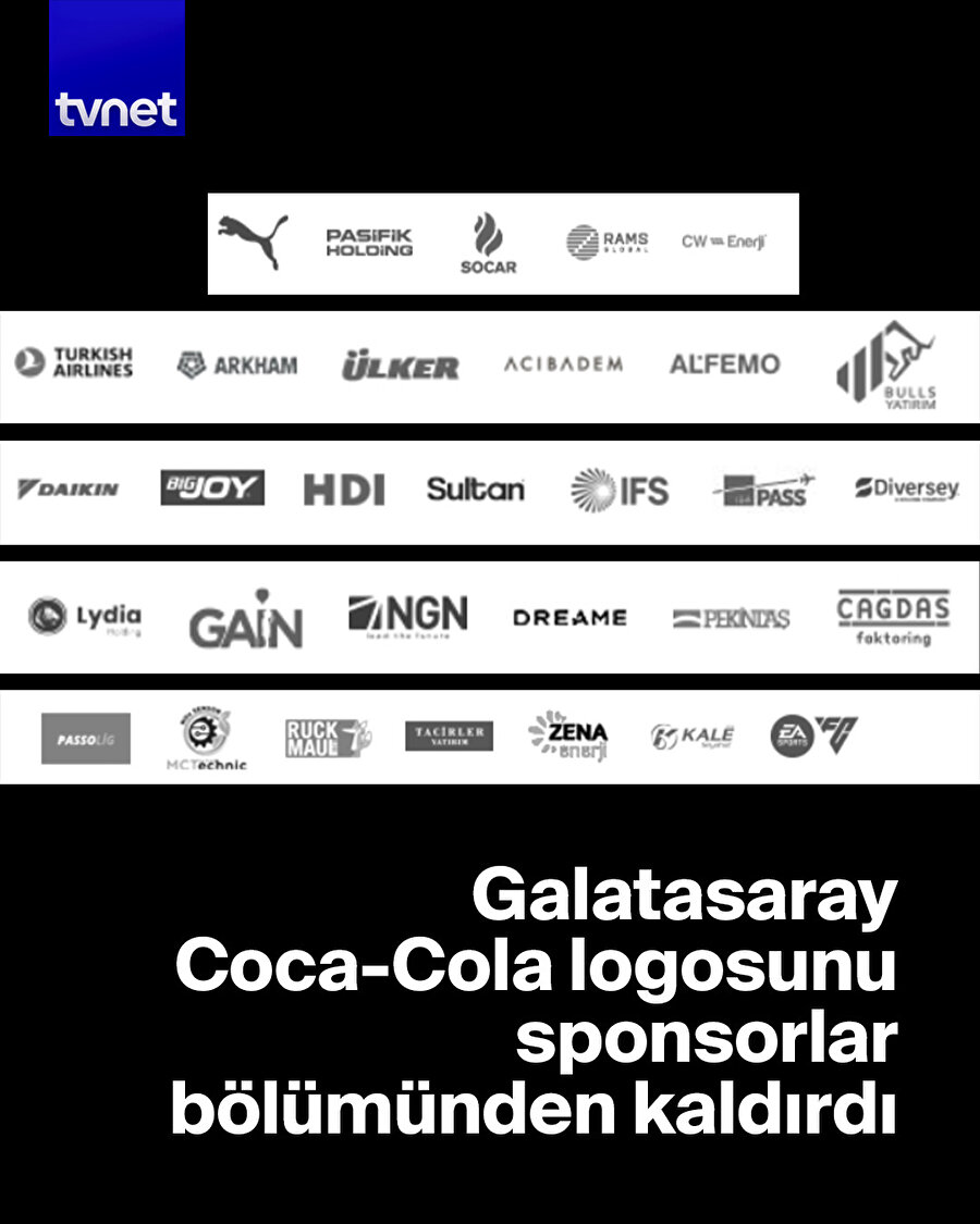 Sponsorlar bölümünden kaldırıldı