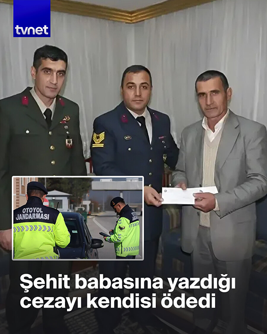 Jandarmadan duygulandıran hareket