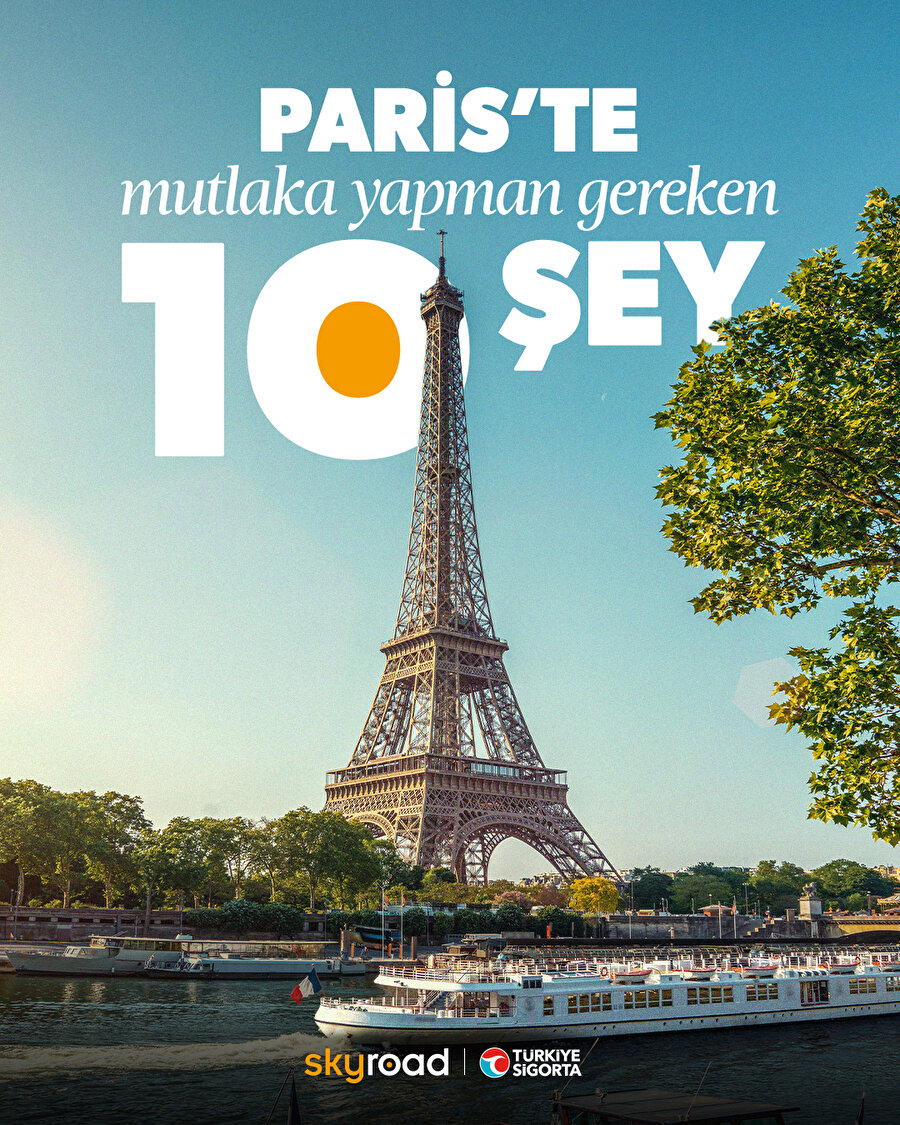Paris'te mutlaka yapman gereken 10 şey 🙌