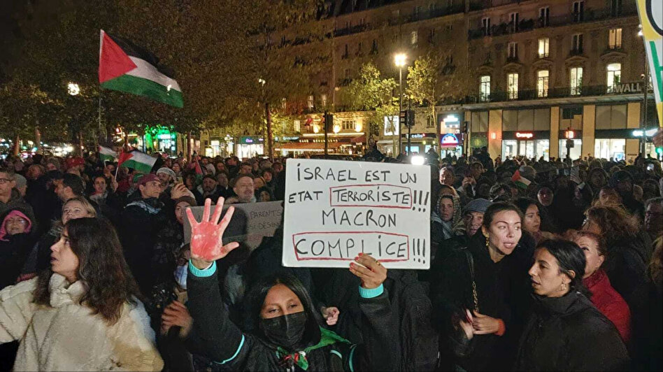 France : Un Rassemblement à Paris Dénonce Un Nettoyage Ethnique à Gaza ...