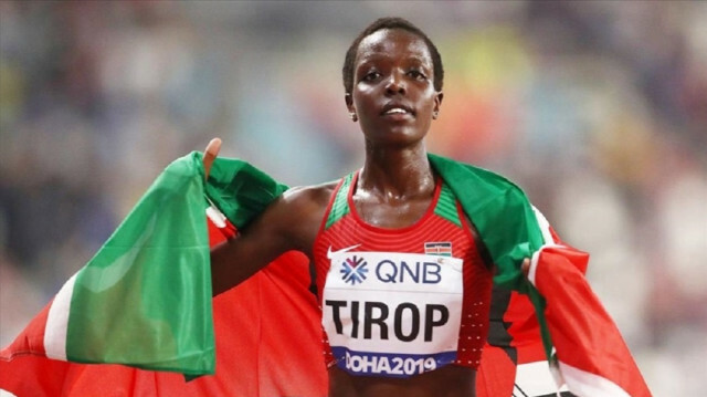 Olympian athlete Agnes Tirop