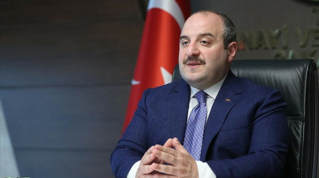 Turkish industry and technology minister Mustafa Varank
