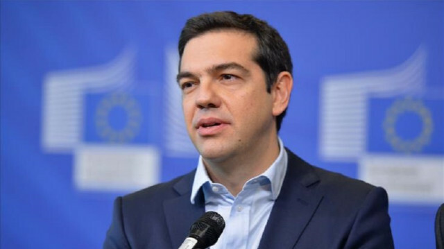 Greek opposition leader Alexis Tsipras