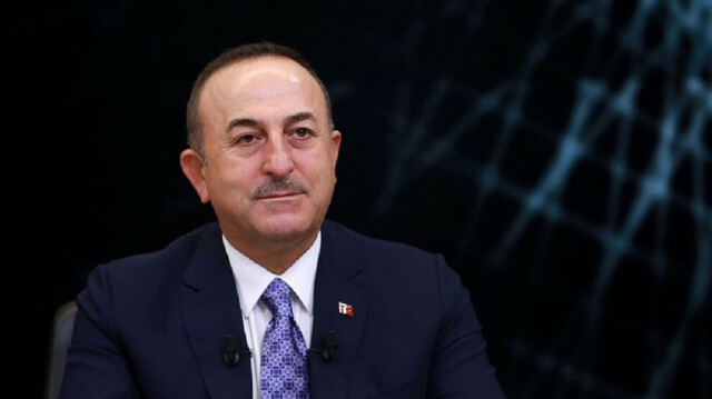 Turkey's Foreign Minister Mevlüt Çavuşoğlu