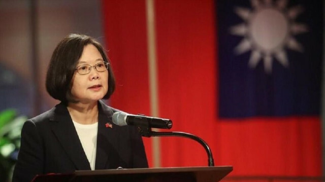 Taiwan's president Tsai Ing-wen