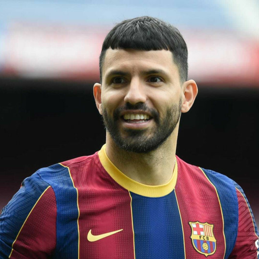 Barcelona forward Aguero taken to hospital for cardiac tests