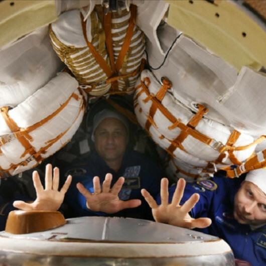 Russia launches spacecraft to shoot world's 1st movie in space
