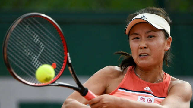 Chinese tennis player Peng Shuai 