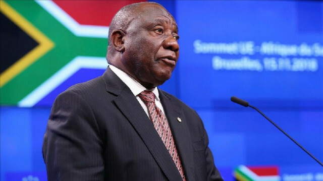 South Africa’s President Cyril Ramaphosa 