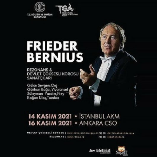 German composer Frieder Bernius set to perform in Turkey
