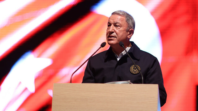 Turkish National Defense Minister Hulusi Akar 
