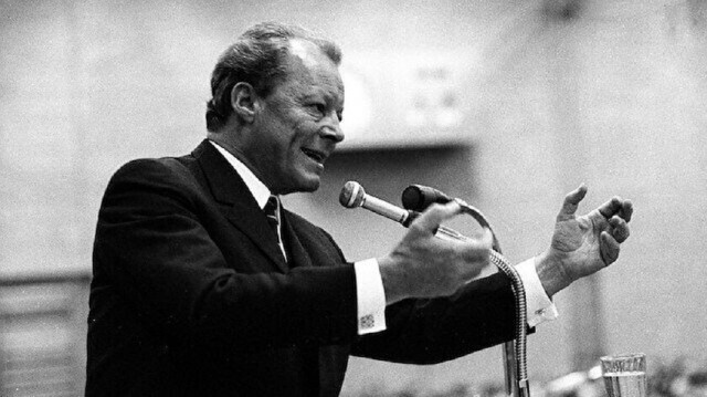 Former German Chancellor Willy Brandt