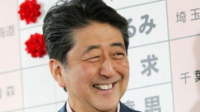 Japan’s former Prime Minister Shinzo Abe 