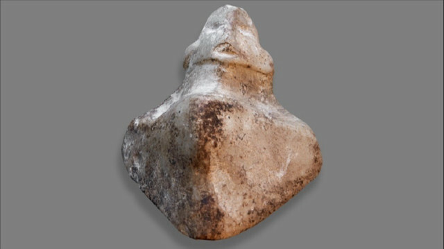 8,500-year-old marble statuette found in central Turkey