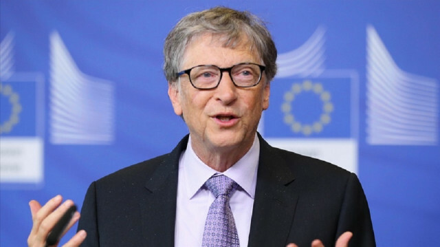 American business magnate Bill Gates