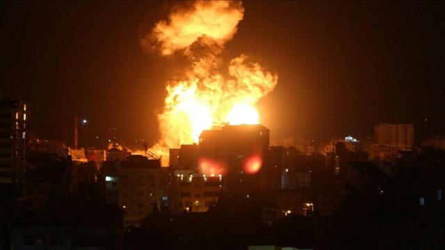 Israeli jets bomb Turkish charity's office in Gaza