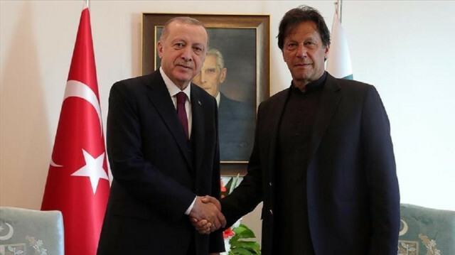 Turkish President Recep Tayyip Erdogan and Pakistani Premier Imran Khan