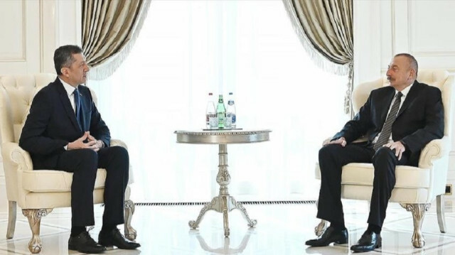 Azerbaijan's president receives Turkish education minister