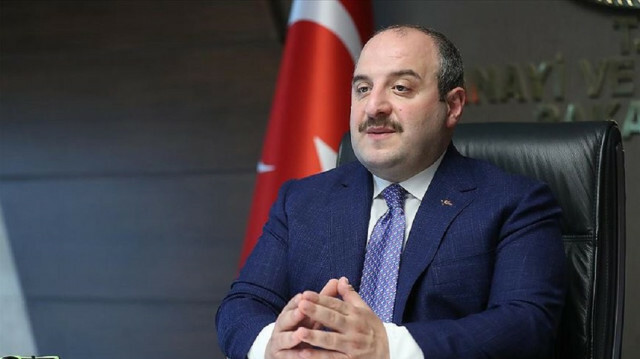 Turkish industry and technology minister Mustafa Varank