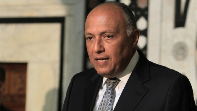 Egyptian Foreign Minister Sameh Shoukri ( FILE PHOTO - Anadolu Agency )