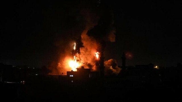 Israeli warplanes strike targets in Gaza Strip