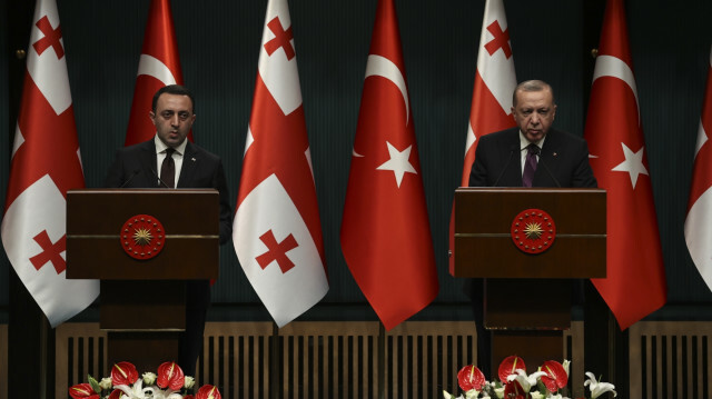 Recep Tayyip Erdogan - Irakli Garibashvili meeting in Ankara
