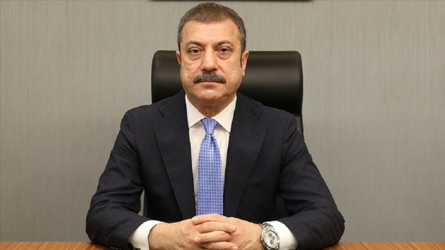 Turkey's Central Bank Governor Sahap Kavcioglu 