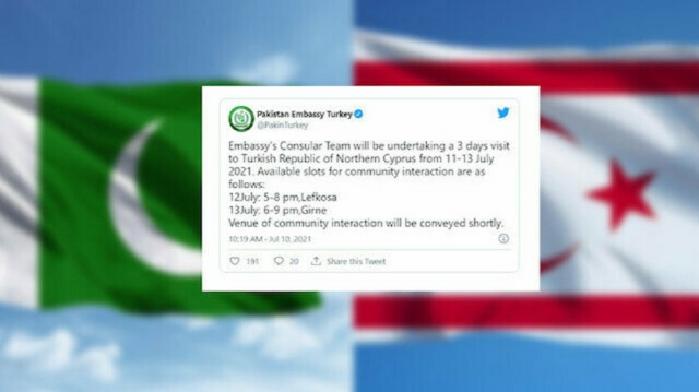 Pakistan tweet sparks hopes of Islamabad recognizing North Cyprus