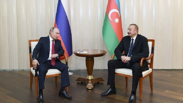 Russian President Vladimir Putin - Azerbaijani President Ilham Aliyev 