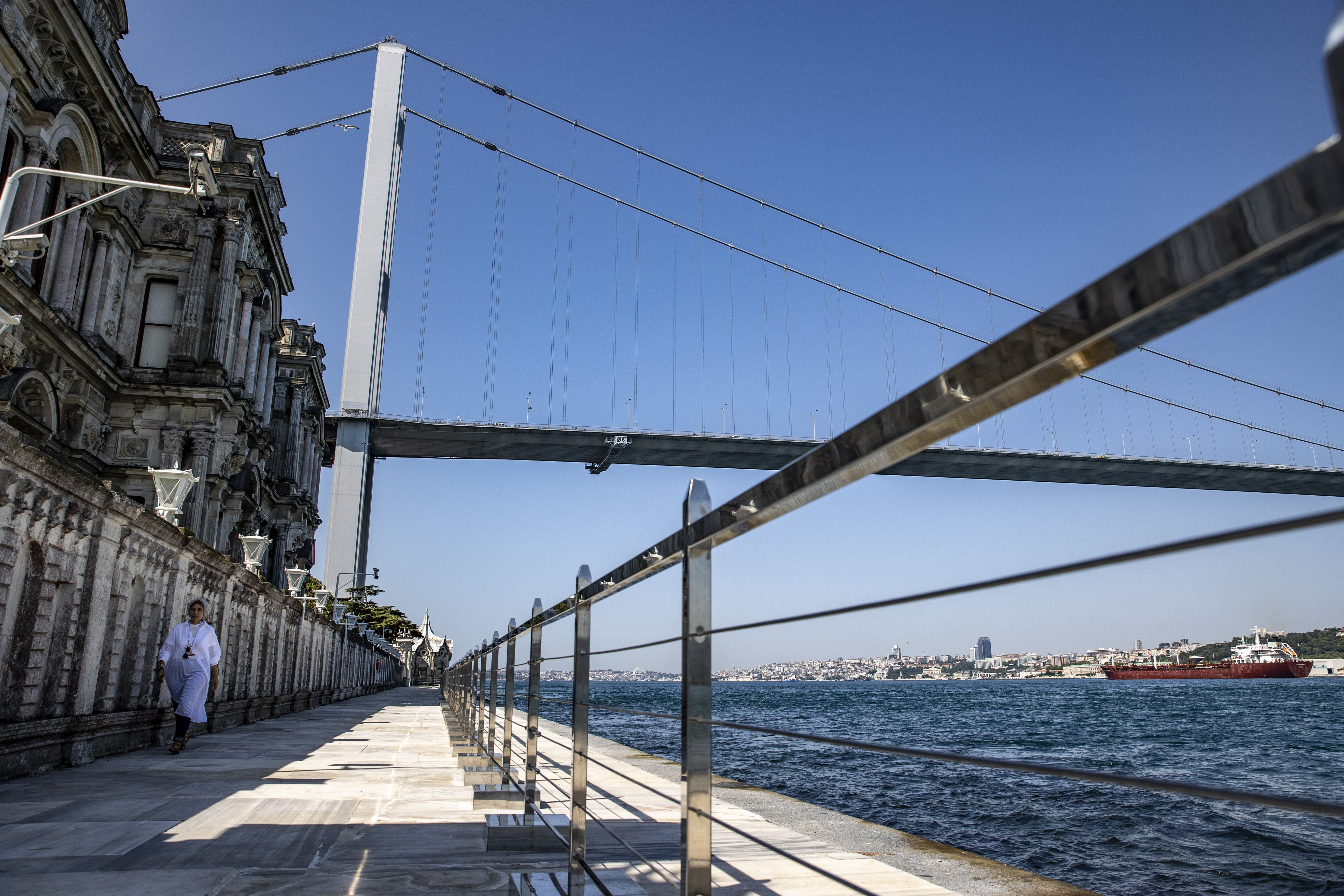 Beylerbeyi Palace's magnificent 113-meter quay opens for visitors