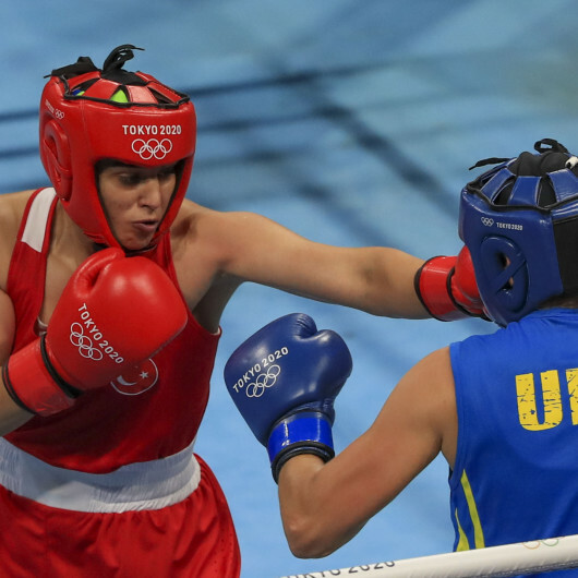 Turkish female boxer reaches semi-finals at Tokyo Olympics