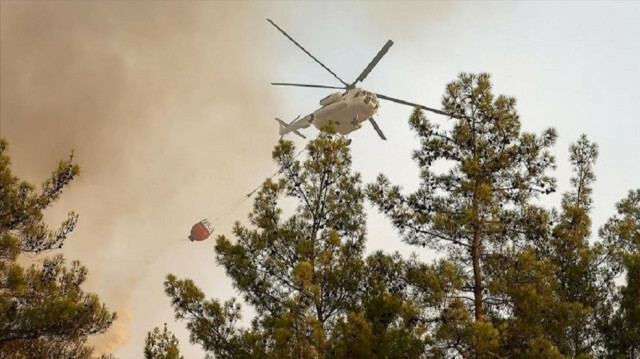 Turkey’s fight against forest fires continues at full pace