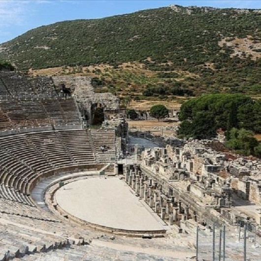 Turkey’s ancient Ephesus Theater reopens following 3-year break