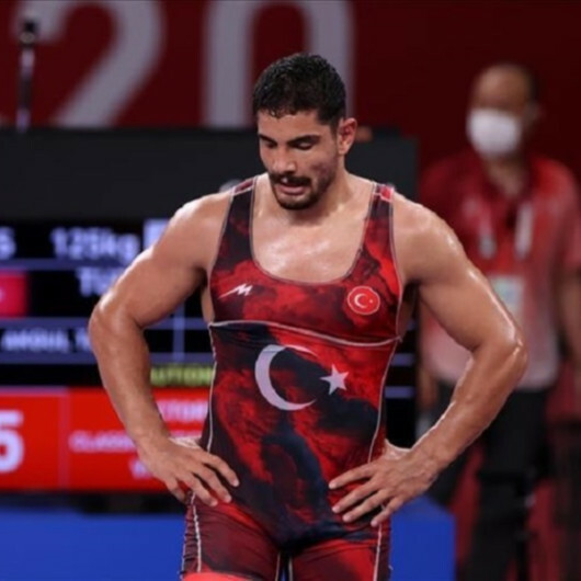 Turkish wrestler Taha Akgul wins bronze in Olympics freestyle