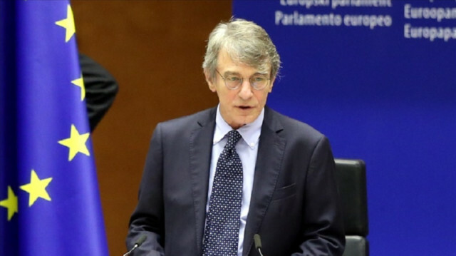 European Parliament President David Sassoli ( Dursun Aydemir - Anadolu Agency )
