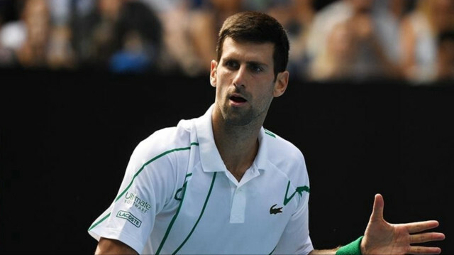 Serbian tennis superstar Novak Djokovic
