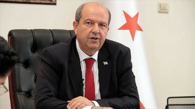 TRNC president Ersin Tatar 
