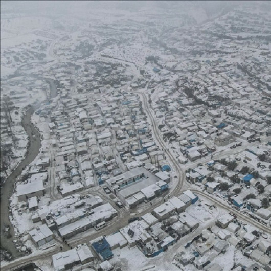 UN says 1,000 tents in NW Syria collapsed, damaged by snow