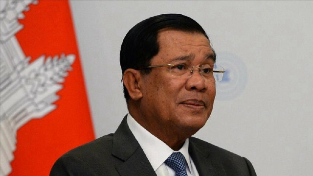 Cambodia's prime minister Hun Sen
