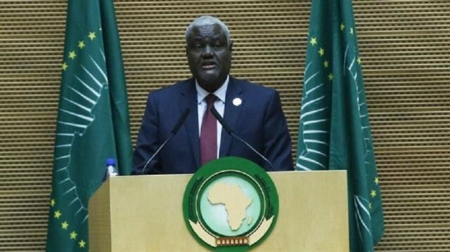  The Chairperson of the African Union Moussa Faki Mahamat