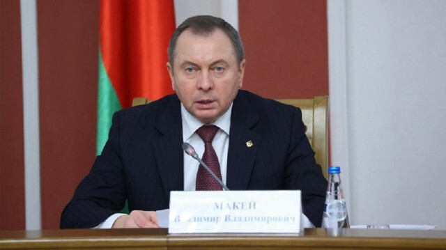 Belarus foreign minister Vladimir Makei 