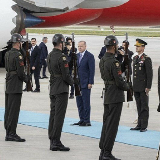 Erdogan heads to Azerbaijan for opening of airport