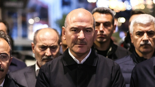 Türkiye's Interior Minister Suleyman Soylu 