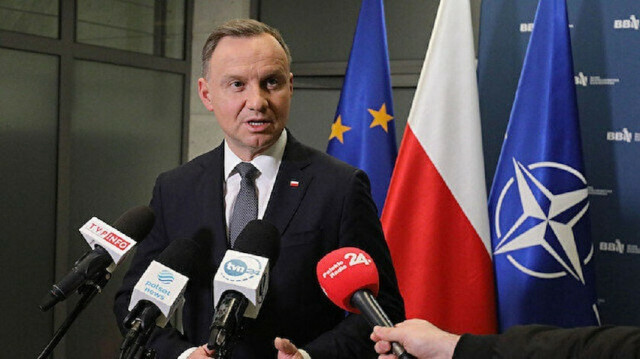 Poland’s president Andrzej Duda 