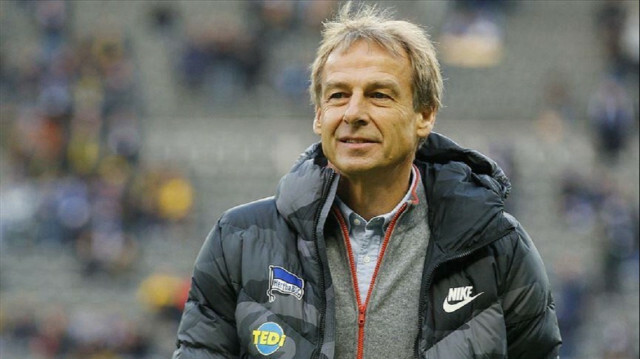 Former German footballer and coach Jurgen Klinsmann