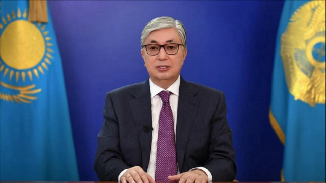 Kazakh president Kassym-Jomart Tokayev