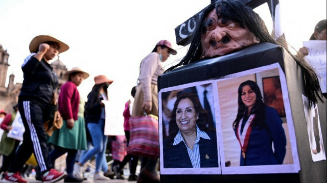 La tension reste vive à Cuzco suite à la destitution du président Pedro Castillo @MARTIN BERNETTI / AFP