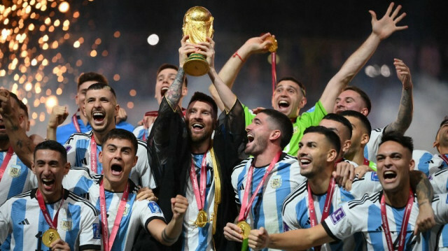 L'Argentine 2ème du classement FIFA après sa victoire en coupe du monde, derrière le Brésil @FRANCK FIFE / AFP